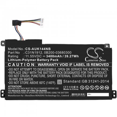 Батерия за лаптоп Cameron Sino CS-AUK144NB (снимка 1)