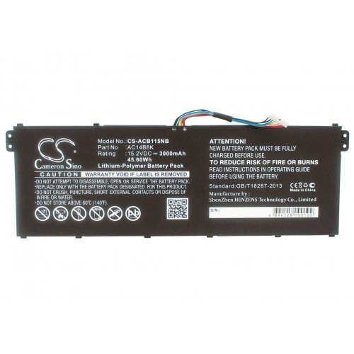 Батерия за лаптоп Cameron Sino CS-ACB115NB (снимка 1)