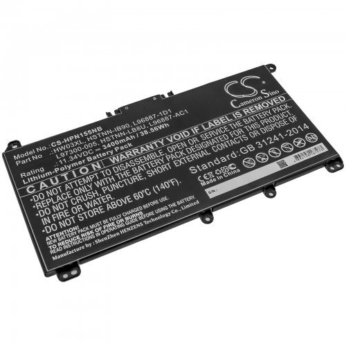 Батерия за лаптоп Cameron Sino CS-HPN155NB (снимка 1)