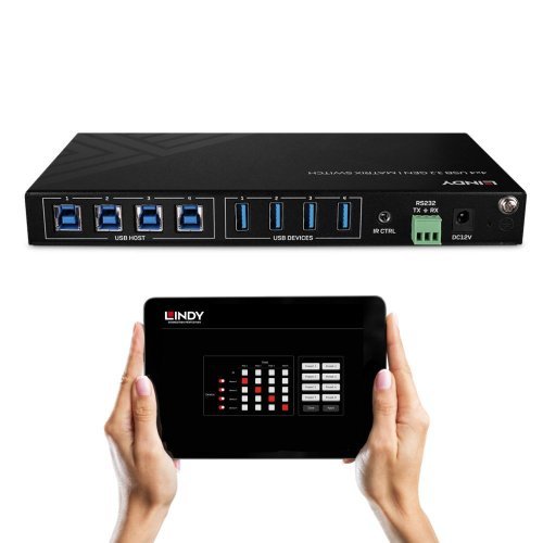 Периферен превключвател Lindy LNY-43406 (снимка 4)