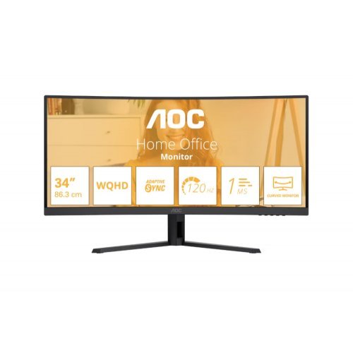 Монитор AOC CU34B3E (снимка 1)