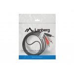 Аудио кабел Lanberg CA-MJRC-10CC-0015-BK