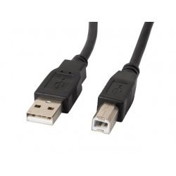 USB кабел Lanberg CA-USBA-10CC-0018-BK