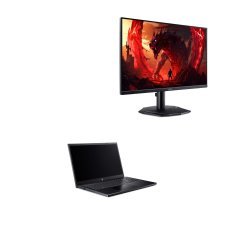 Лаптоп + Монитор Acer NH.QZ8EX.013_UM.QX0EE.012