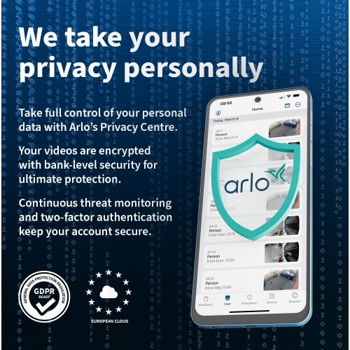 IP камера Arlo VMC3080-100EUS (снимка 6)