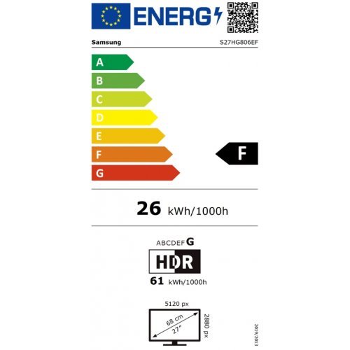 Монитор Samsung LS27HG806EFXEN_910-005823 (снимка 10)
