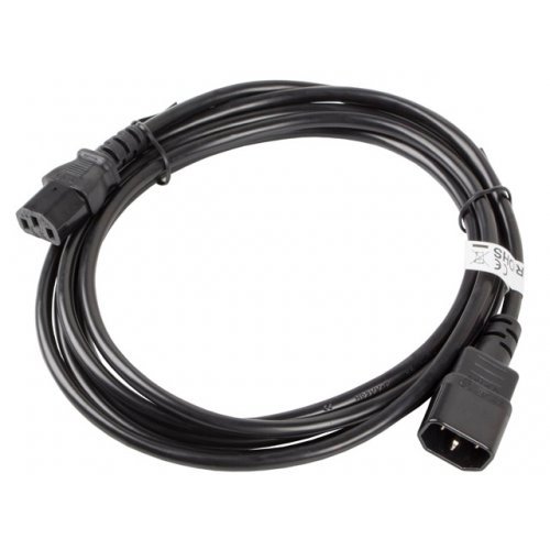 Захранващ кабел Lanberg CA-C13E-11CC-0030-BK (снимка 2)