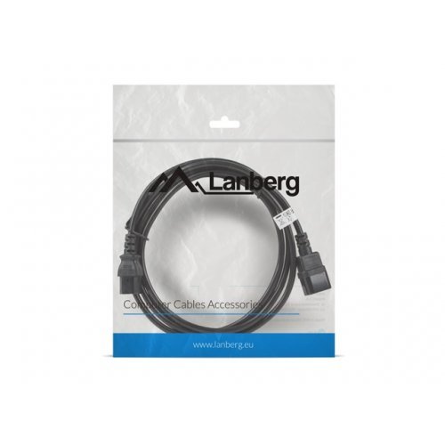 Захранващ кабел Lanberg CA-C13E-11CC-0030-BK (снимка 4)