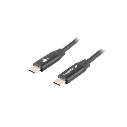USB кабел Lanberg CA-CMCM-40CU-0018-BK (снимка 1)