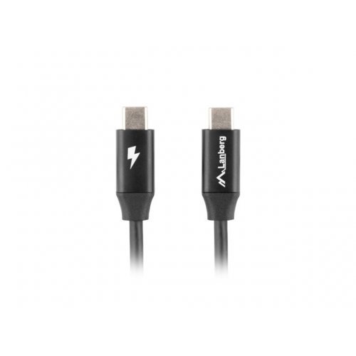 USB кабел Lanberg CA-CMCM-40CU-0018-BK (снимка 2)