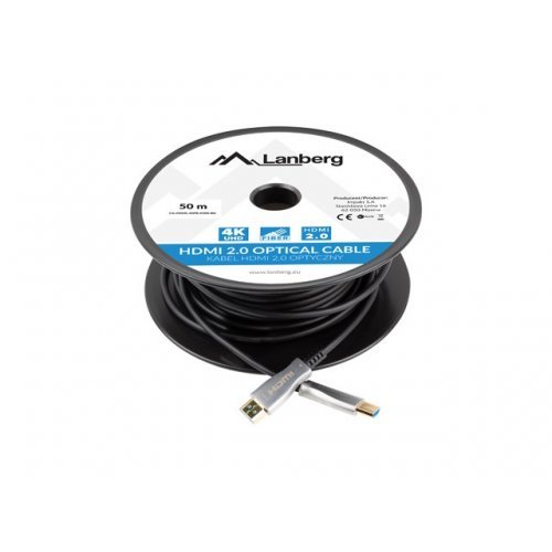 Видео кабел Lanberg CA-HDMI-20FB-0500-BK (снимка 3)