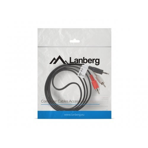 Аудио кабел Lanberg CA-MJRC-10CC-0015-BK (снимка 3)