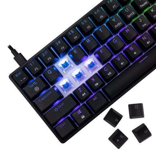 Клавиатура White Shark SHINOBI-2-B-US-BLUE.SW (снимка 4)