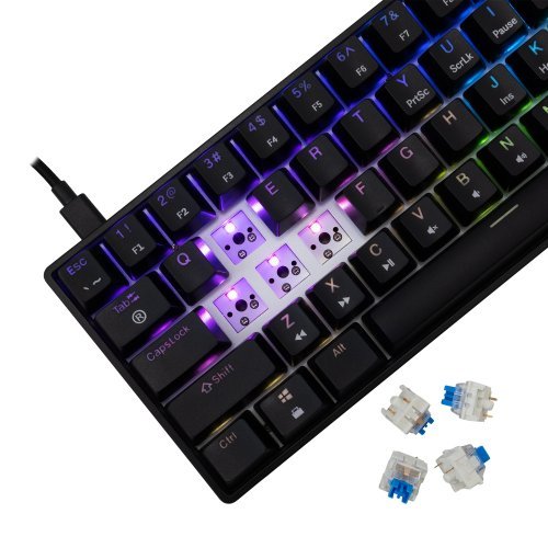 Клавиатура White Shark SHINOBI-2-B-US-BLUE.SW (снимка 5)