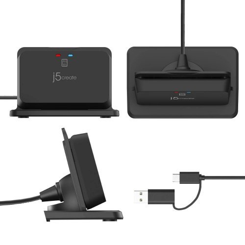 Четец за флаш карти j5Create JUR261-N (снимка 3)