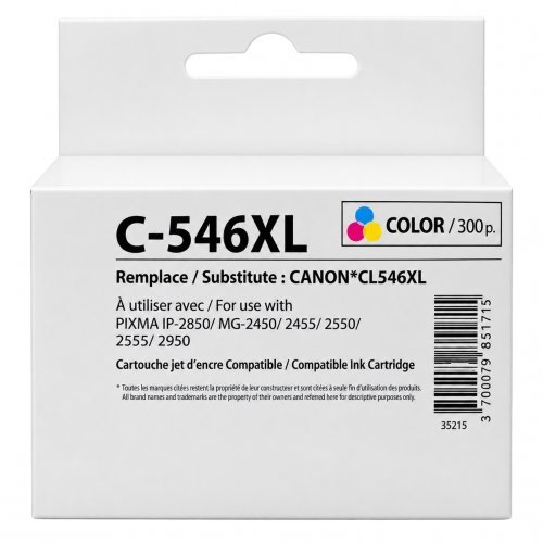 Консумативи за мастиленоструен печат > UPRINT CL-546XL-G (снимка 1)
