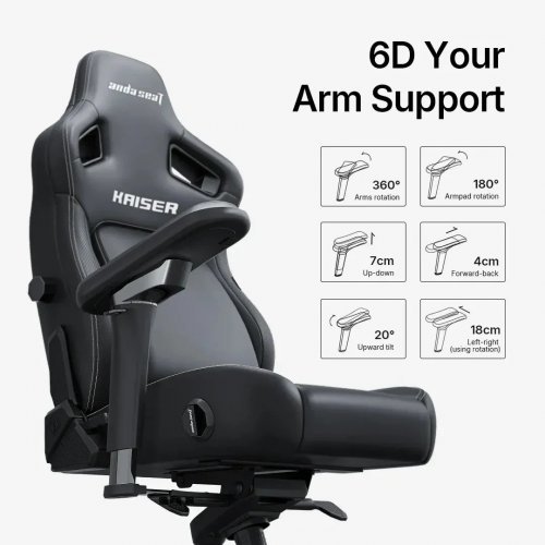 Геймърски стол Anda Seat AD12YDDC-L-20-GB-CF-03 (снимка 11)