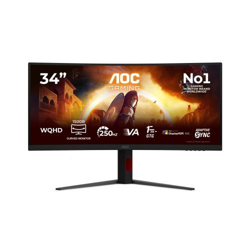 Монитор AOC CU34G4ZCA (снимка 1)