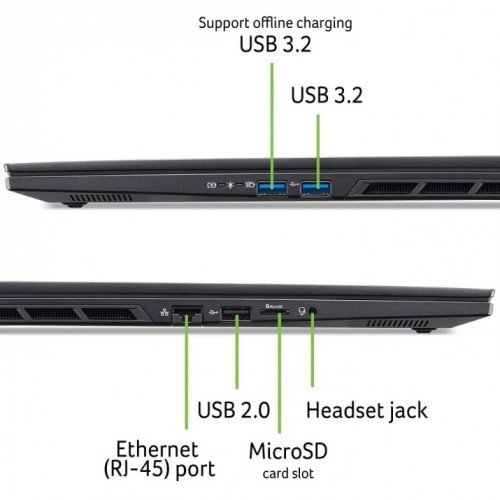 Лаптоп + Монитор Acer NH.QXVEX.003_UM.QX0EE.012 (снимка 15)