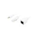 Powerline адаптер Lanberg AD-POE-0015-W