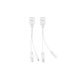 Powerline адаптер Lanberg AD-POE-0015-W
