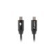 USB кабел Lanberg CA-CMCM-40CU-0018-BK