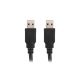 USB кабел Lanberg CA-USBA-30CU-0005-BK
