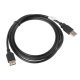 USB кабел Lanberg CA-USBE-10CC-0018-BK