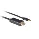 USB кабел Lanberg CA-CMHD-10CU-0005-BK