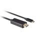 USB кабел Lanberg CA-CMDP-10CU-0030-BK