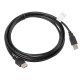 USB кабел Lanberg CA-USBE-10CC-0030-BK