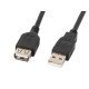 USB кабел Lanberg CA-USBE-10CC-0050-BK