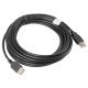 USB кабел Lanberg CA-USBE-10CC-0050-BK
