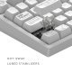 Клавиатура Dark Project DPKB_NOVA_81_ANSI_WHITE_R2
