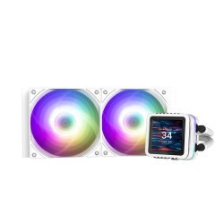 Охладител Zalman ALPHA2 DS A24 WHITE
