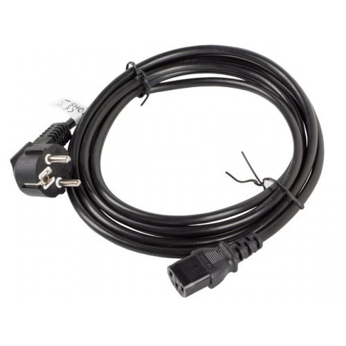 Захранващ кабел Lanberg CA-C13C-11CC-0030-BK (снимка 2)