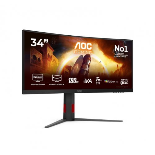 Монитор AOC CU34G4CA (снимка 2)
