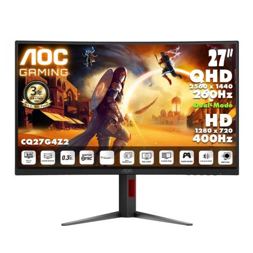 Монитор AOC CQ27G4Z2 (снимка 1)