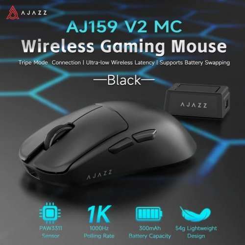 Мишка Ajazz AJ159-V2-MC-BK (снимка 15)