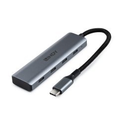 USB хъб Lindy LNY-43414