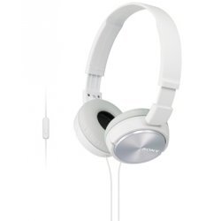 Слушалки Sony MDR-ZX310AP White MDRZX310APW.CE7