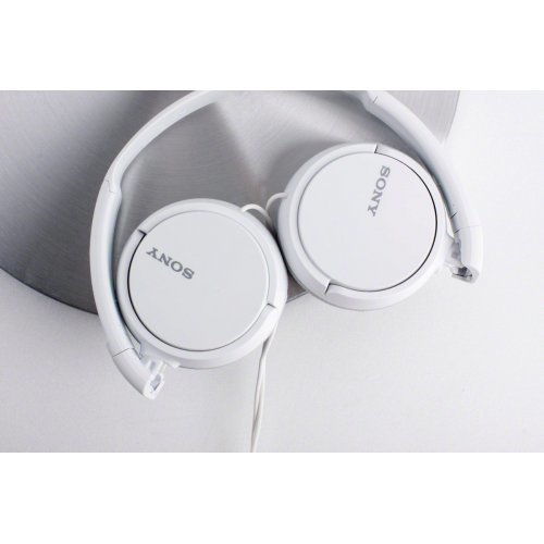 Слушалки Sony MDR-ZX110 White MDRZX110W.AE (снимка 3)