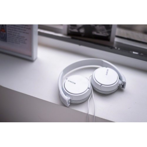 Слушалки Sony MDR-ZX110 White MDRZX110W.AE (снимка 7)