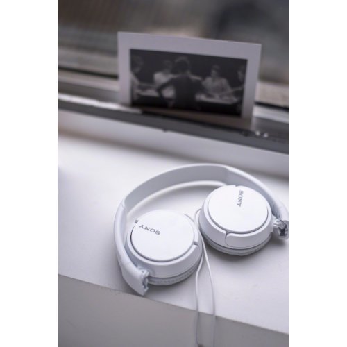 Слушалки Sony MDR-ZX110 White MDRZX110W.AE (снимка 8)
