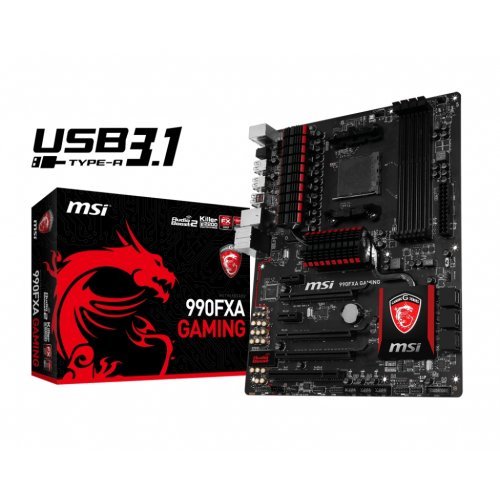 Дънна платка MSI 990FXA GAMING (снимка 1)