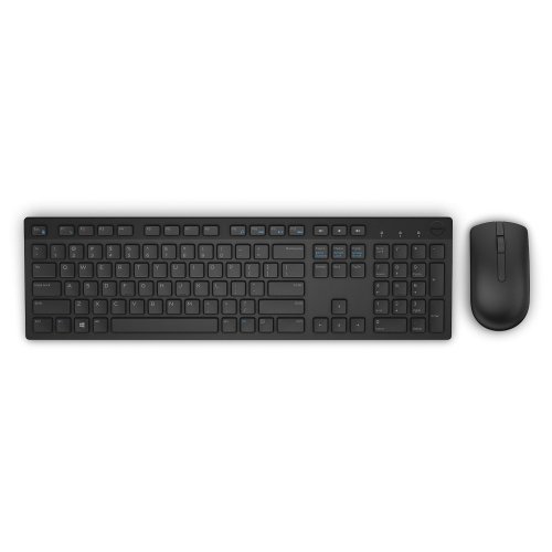 Комплект клавиатура и мишка Dell KM636 Black 580-ADFT (снимка 1)