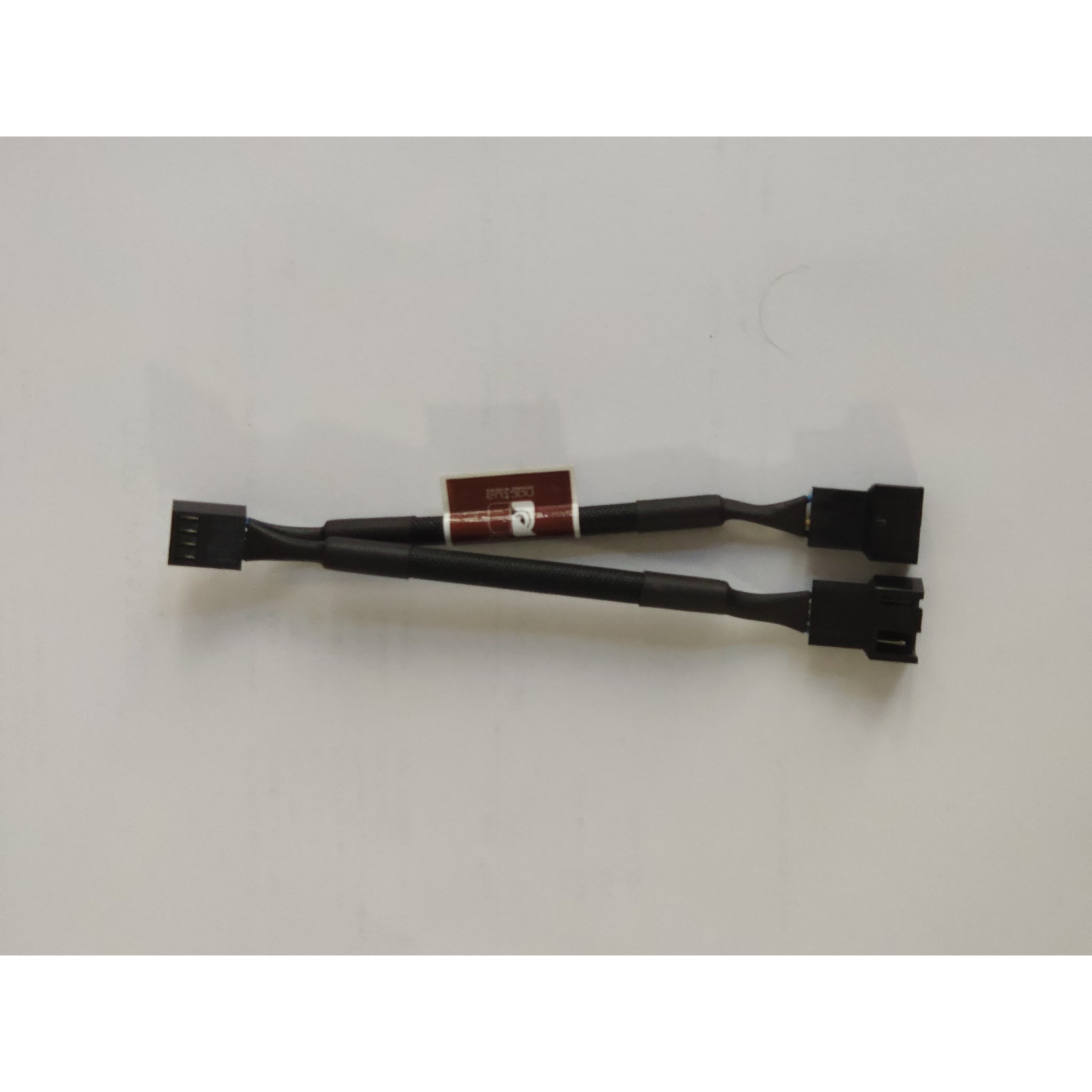 PWM Fan Y Splitter 10cm, Сплитер за 2 вентилатора с регулация на