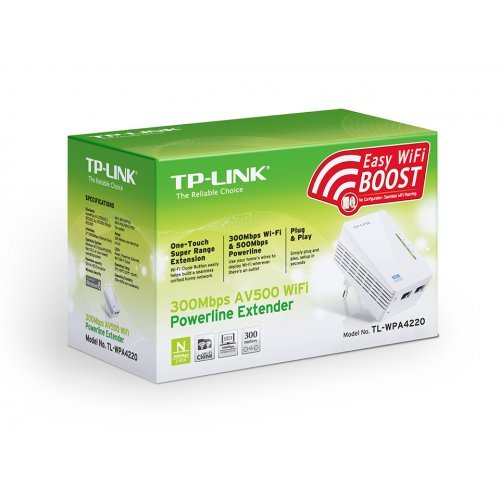 Powerline адаптери > TP-Link TL-WPA4220 (снимка 6)