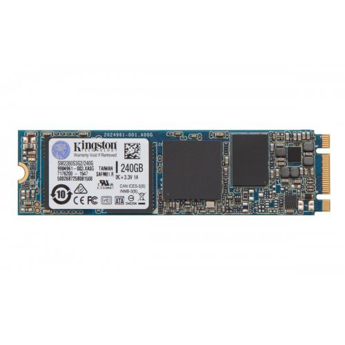 SSD (Solid State Drive) > Kingston SSDNow M.2 SATA G2 Drive SM2280S3G2/240G (снимка 2)