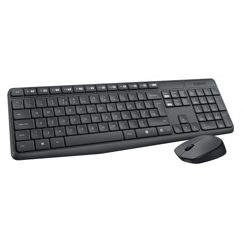 Комплект клавиатура и мишка Logitech MK235 920-008024; 920-007937; 920-008024 (снимка 1)